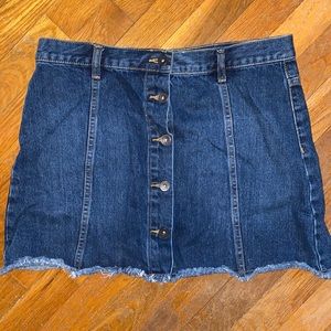 Jean skirt
